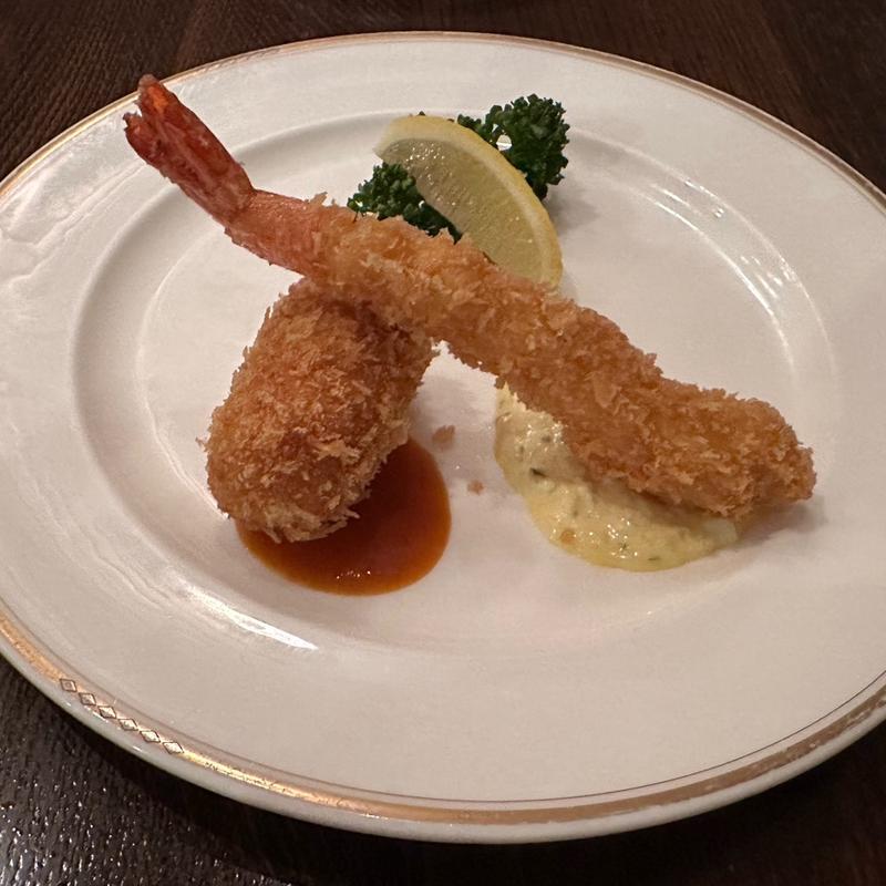 小さな洋食コース（フライ盛り合わせ）(グリル満天星 麻布十番 本店 （グリルマンテンボシ アザブジュウバン）)