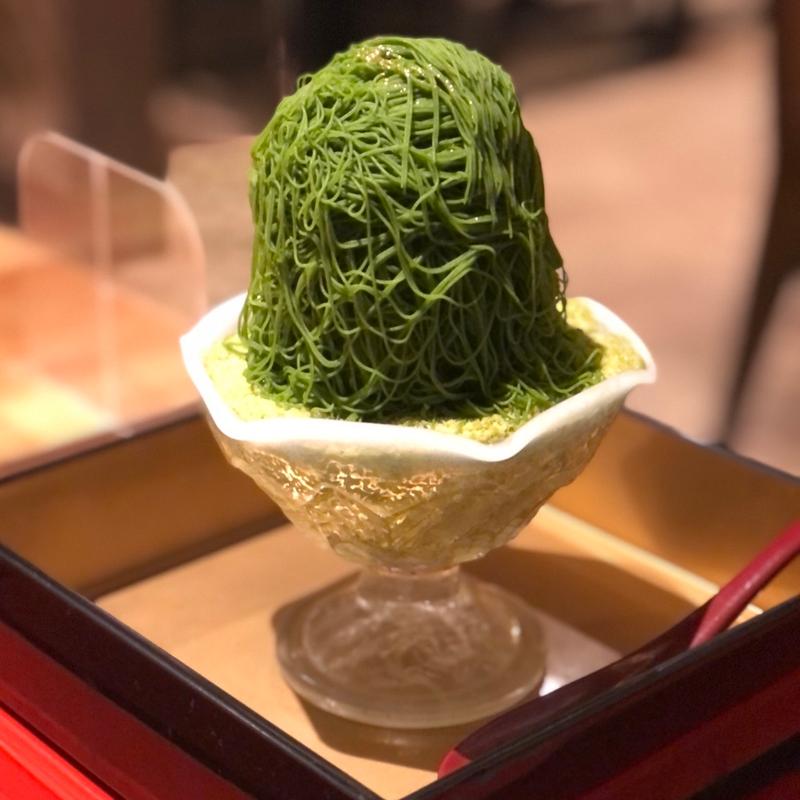 モンブランソフト大和抹茶(GRANCHA口福茶寮)