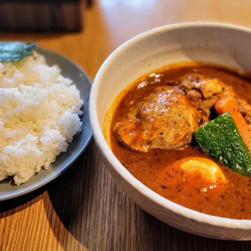 チキンスープカレー(らっきょ大サーカス)