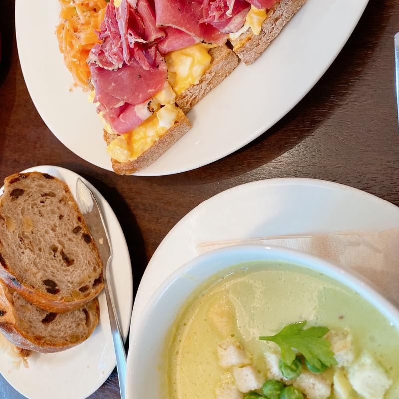 えんどう豆スープセット(進々堂 北山店)