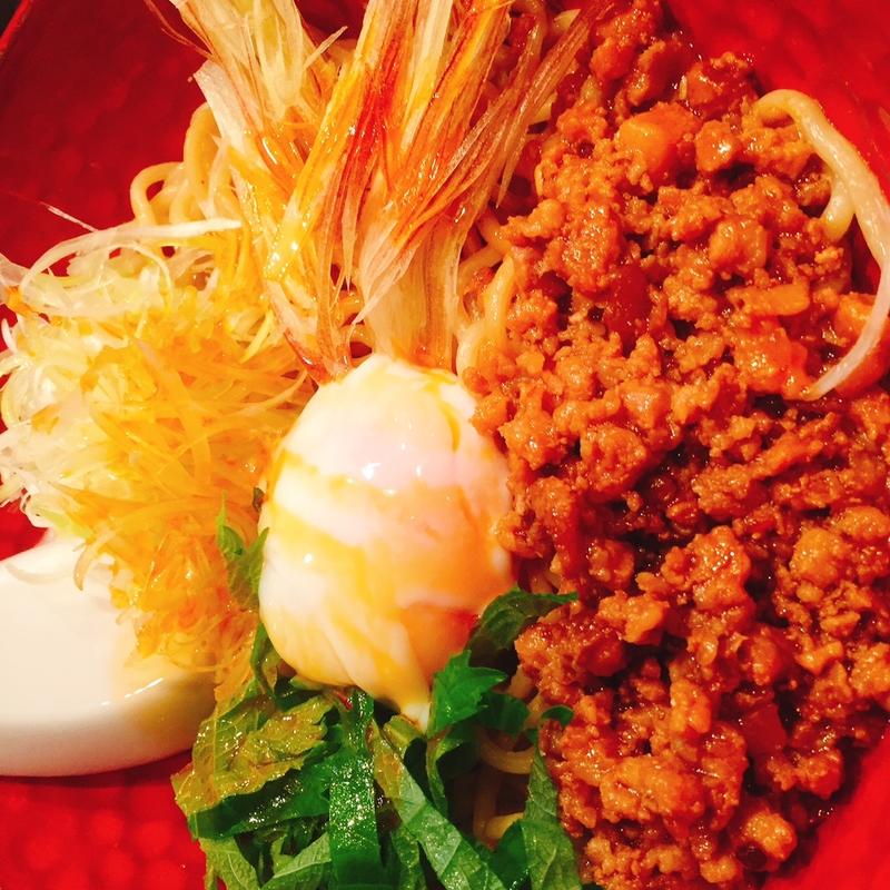 汁なし担々麺（温）(麺厨房 華燕 )