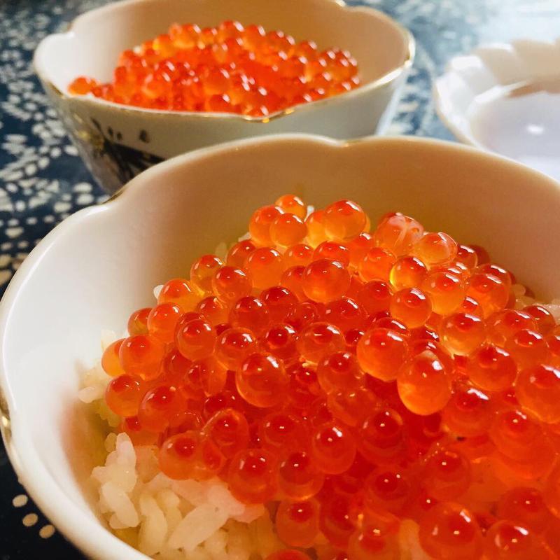 手作りイクラ丼(フランス厨房 旬彩 中央駅店 )