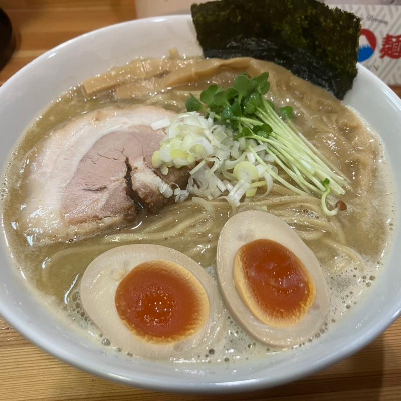 TSW(鶏魚割)大盛+味玉(桐麺 )