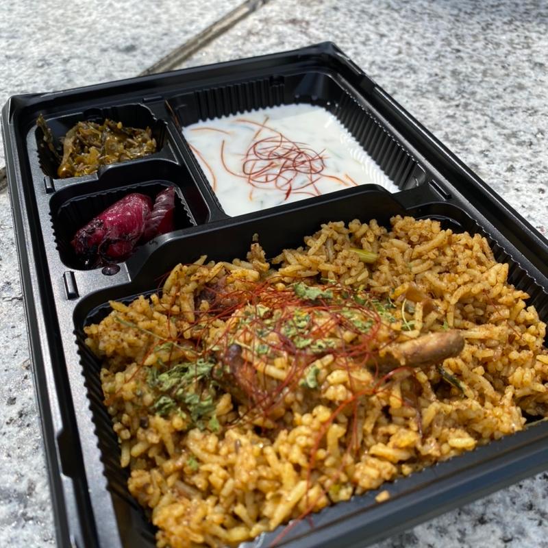 チキンビリヤニ( Booze甲斐)