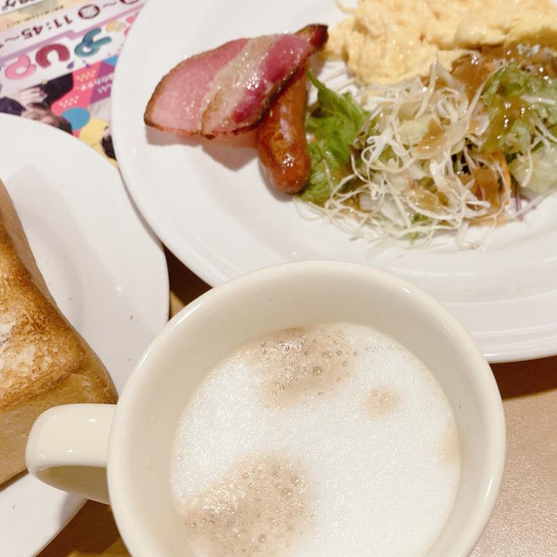 スクランブルエッグ＆ ベーコンソーセージセット(ガスト 神戸元町店 )