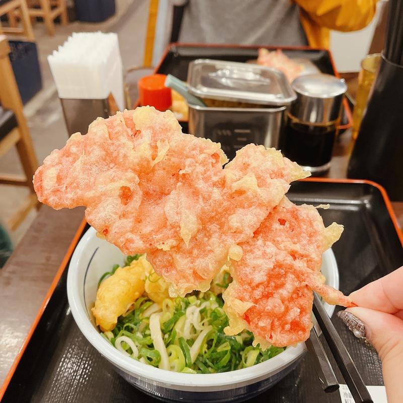 紅しょうが天(おにやんま 東品川店 )