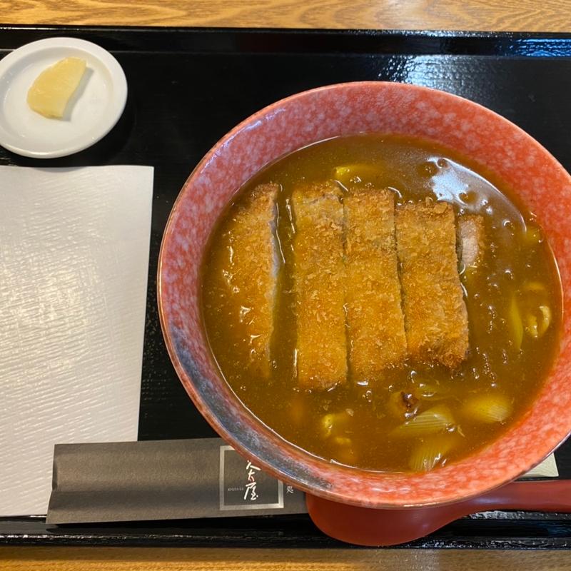 カツカレーそば(久太屋)