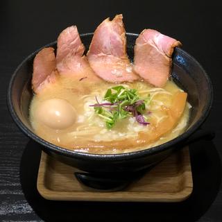 甲州地鶏白湯麺　特製(中華そば ゆら吉)