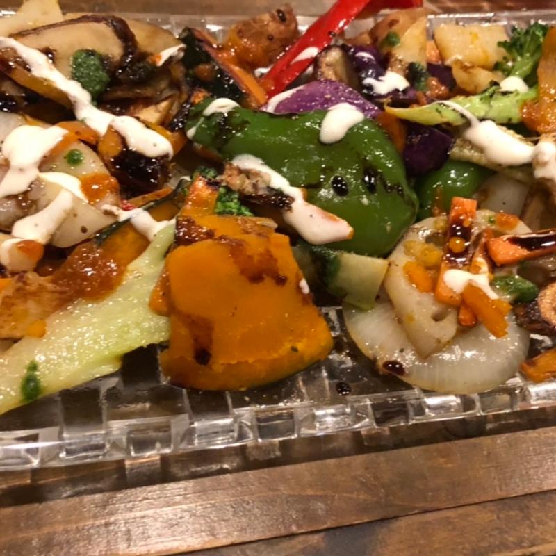 季節の野菜10種 焦がしソテー(QWAN)