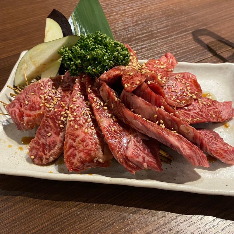 上ハラミ(炭火和牛一頭焼肉 錦)