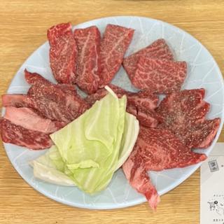 国産牛定食(肉のサトウ商店 倉敷店)