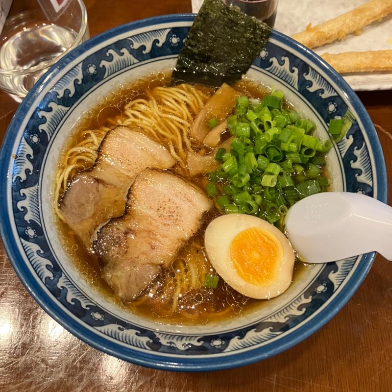 極み醤油らぁめん(めんや 麺介)