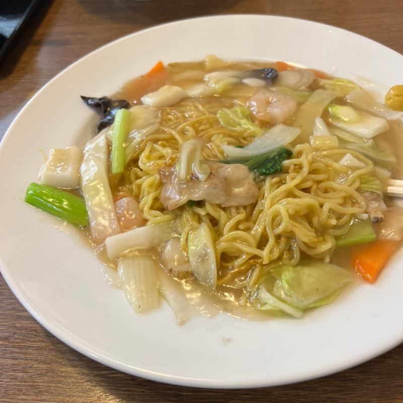 あんかけ焼きそば　　塩(味の時計台 恵庭店 )