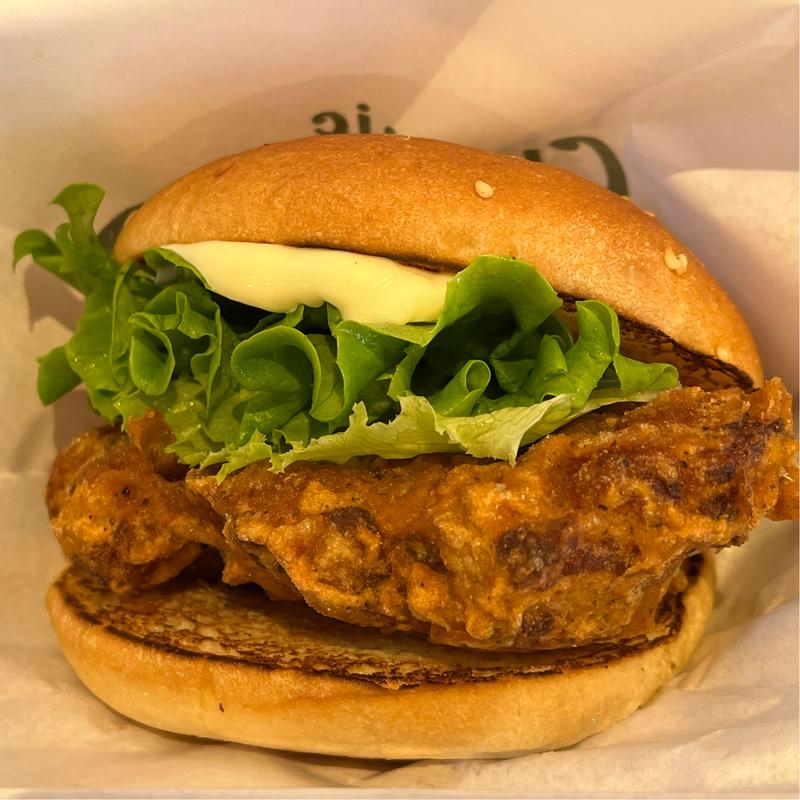 塩レモンチキンバーガー(フレッシュネスバーガー恵比寿)