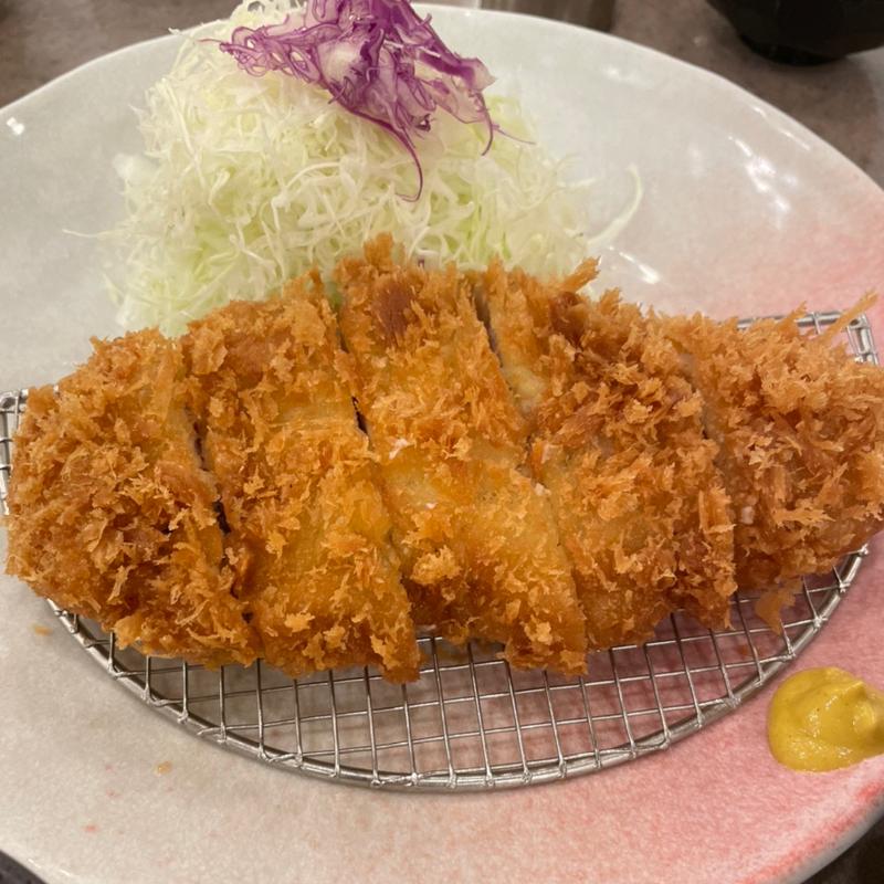 ロースカツ定食(とんかつ いなば和幸 田町店)