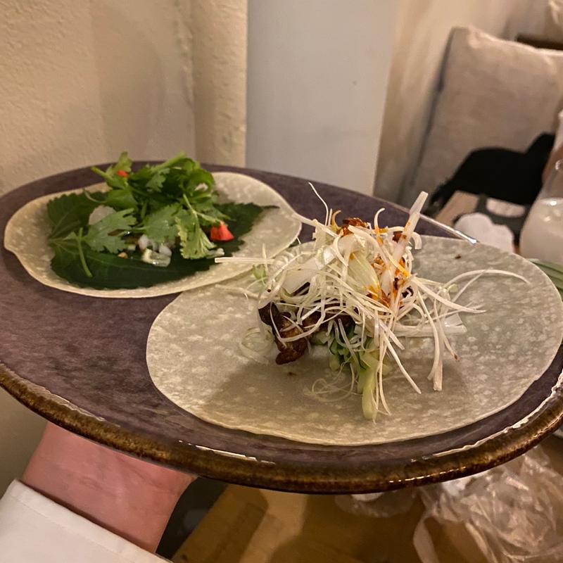 TACOS(中華タコス、タイ風タコス)(yaab thai)