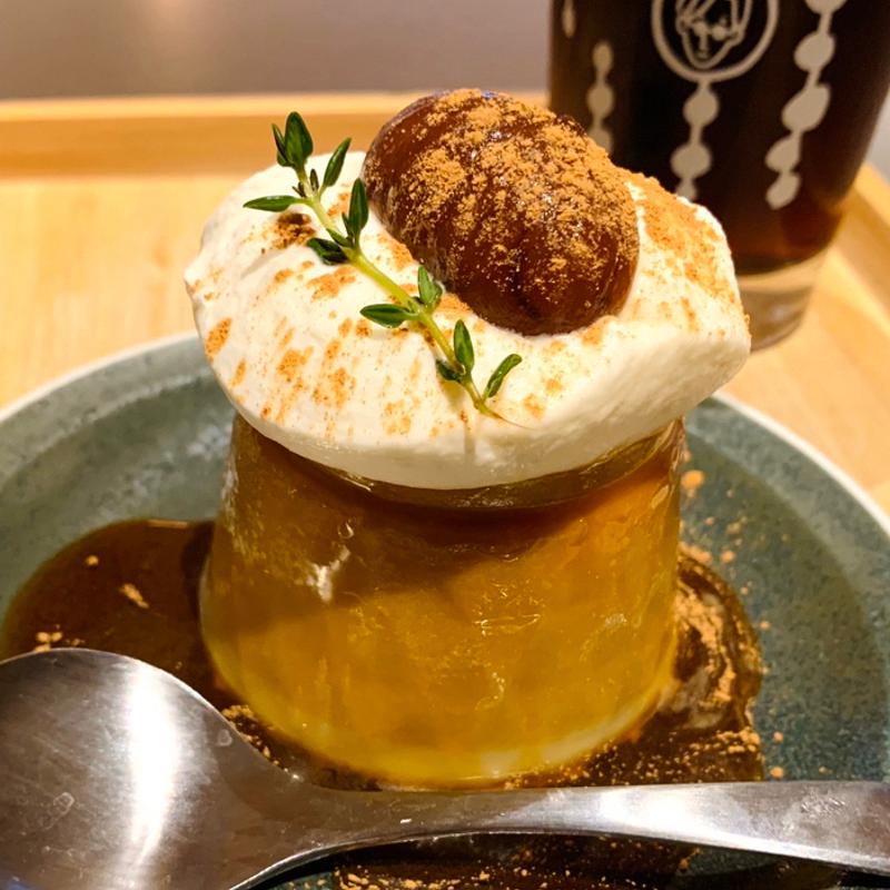 かぼちゃのプディング(KANNON COFFEE 吉祥寺店)
