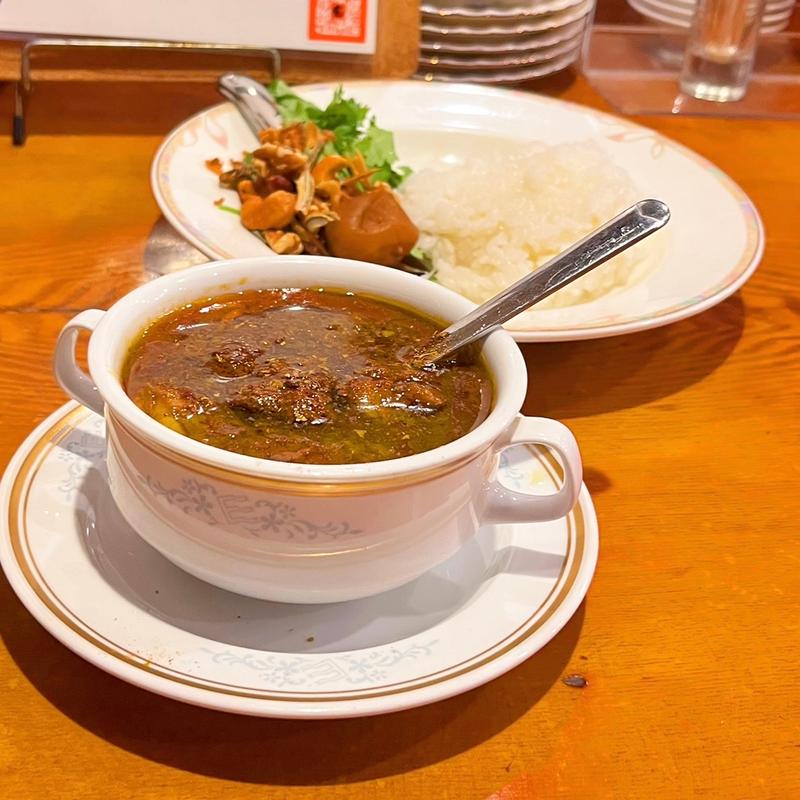 カキマッシュルームカレー(福風 （ふくかぜ）)