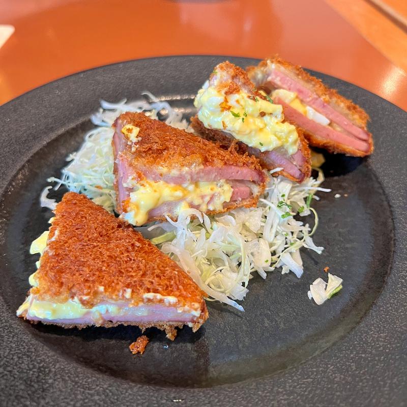 ハムカツ(銀座ライオン 羽田空港店)