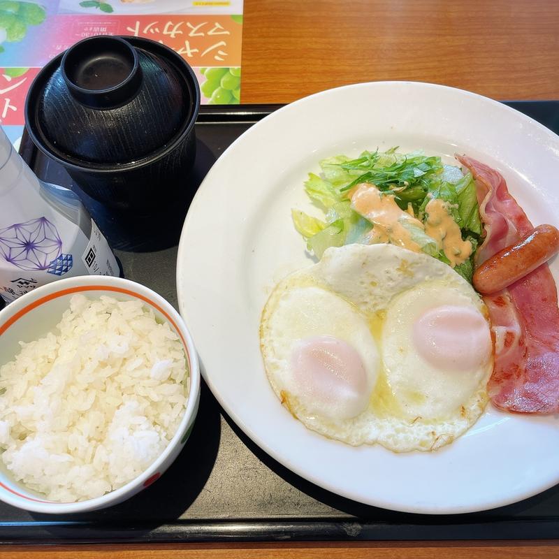 ベースドエッグモーニングセット(デニーズ西新宿店)