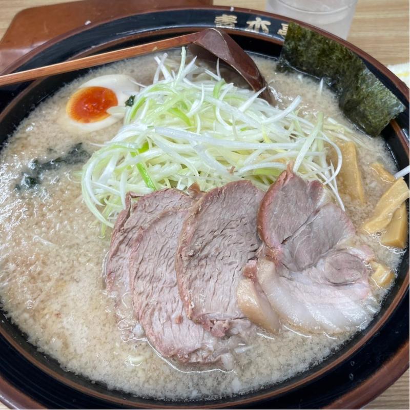 定番醤油ラーメン　中(ラーメン青木亭 八潮店)