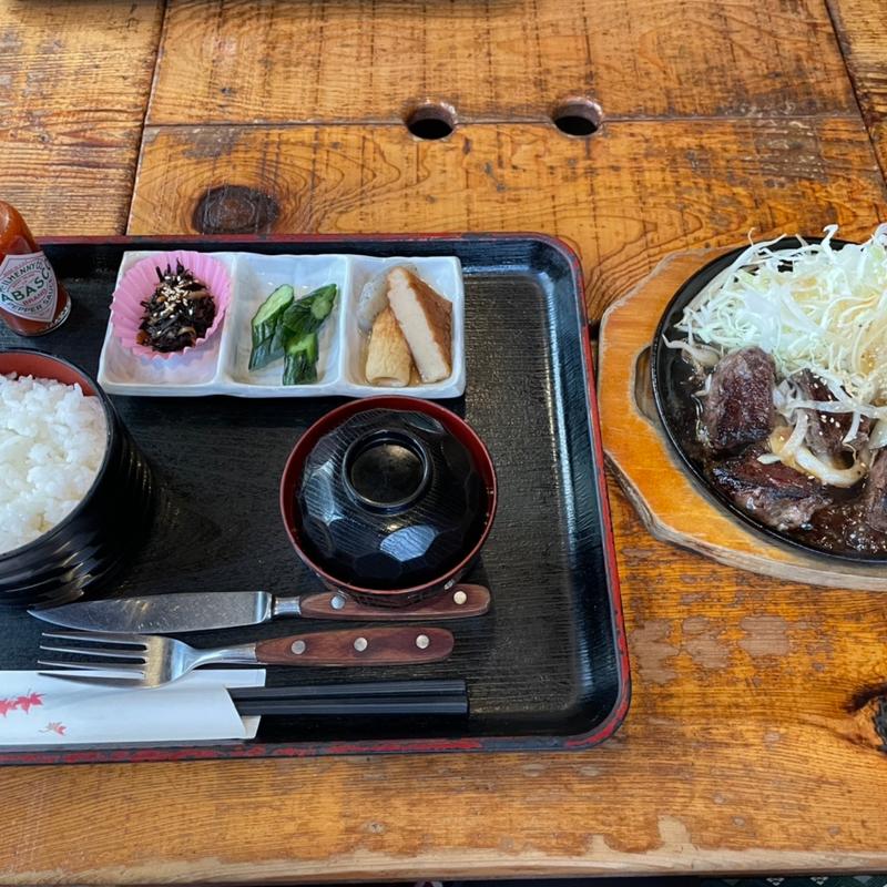 鉄板焼定食(もみじ亭 （モミジテイ）)