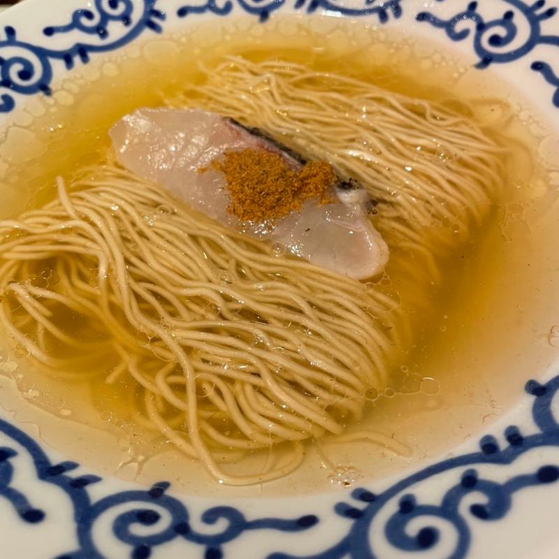 出汁そば(豚そば 月や 大名店)