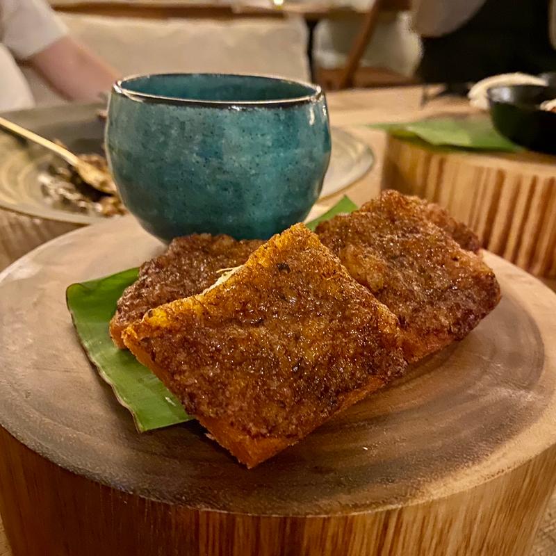 おいしい海老トースト(yaab thai)