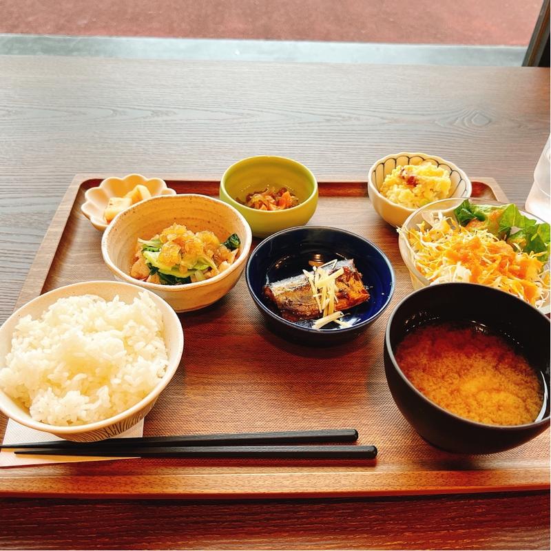 おばんざい定食（両方乗せ）(NEIGHBOR FOOD PLACE)