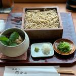 鴨つくね蕎麦
