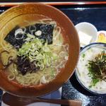 鯛だしラーメン 鯛めし(小)付き(酒肴日和 とっとーと)