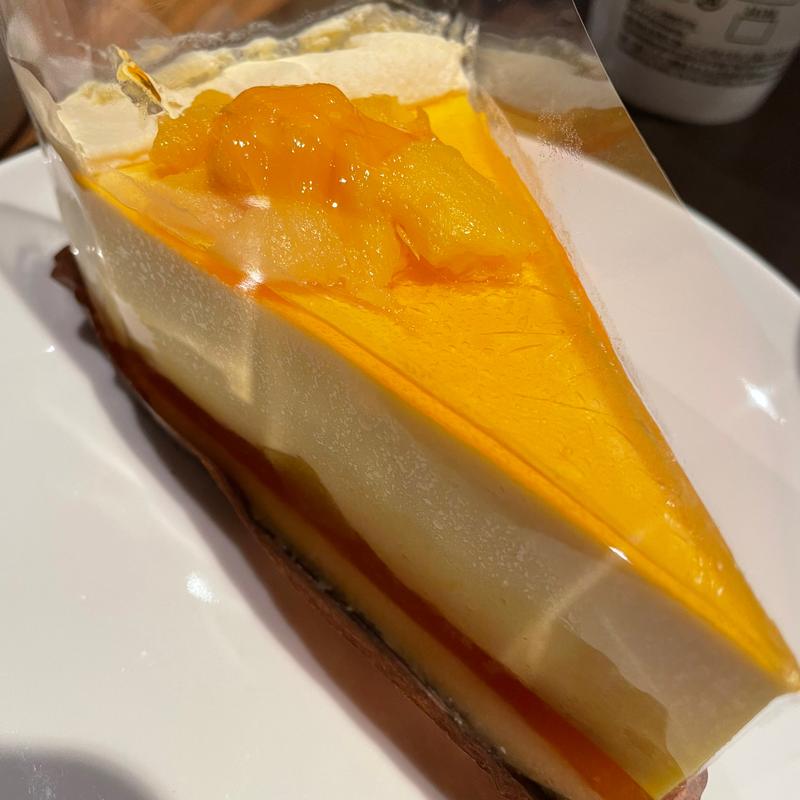 マンゴーケーキ(スターバックスコーヒー 多摩野猿街道店)