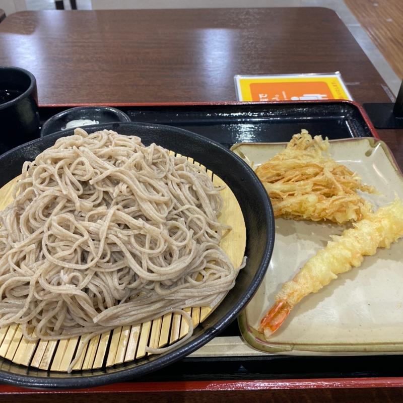 ざる蕎麦大盛(小木曽製粉所 イオン南松本店 （オギソセイフンジョ）)