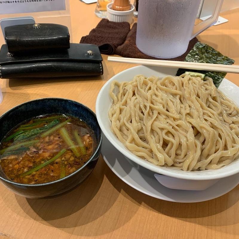 鰹昆布つけ麺(中華そば 千乃鶏（センノトリ）)