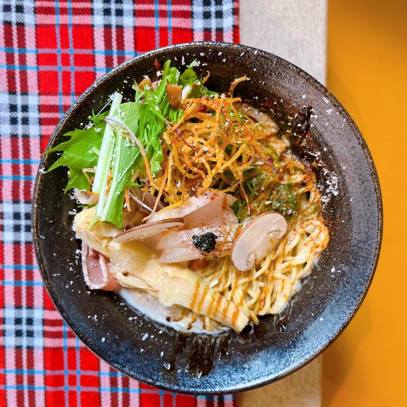 ポルチーニ鯛ラーメン(鯛担麺専門店 抱きしめ鯛)