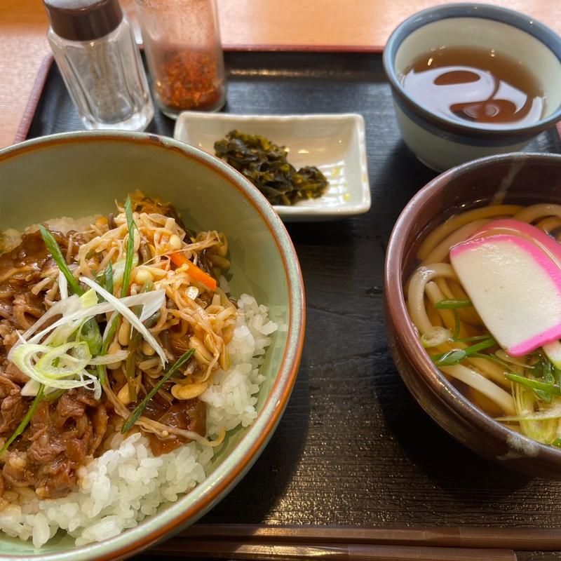 カルビ丼セット(フリアン )