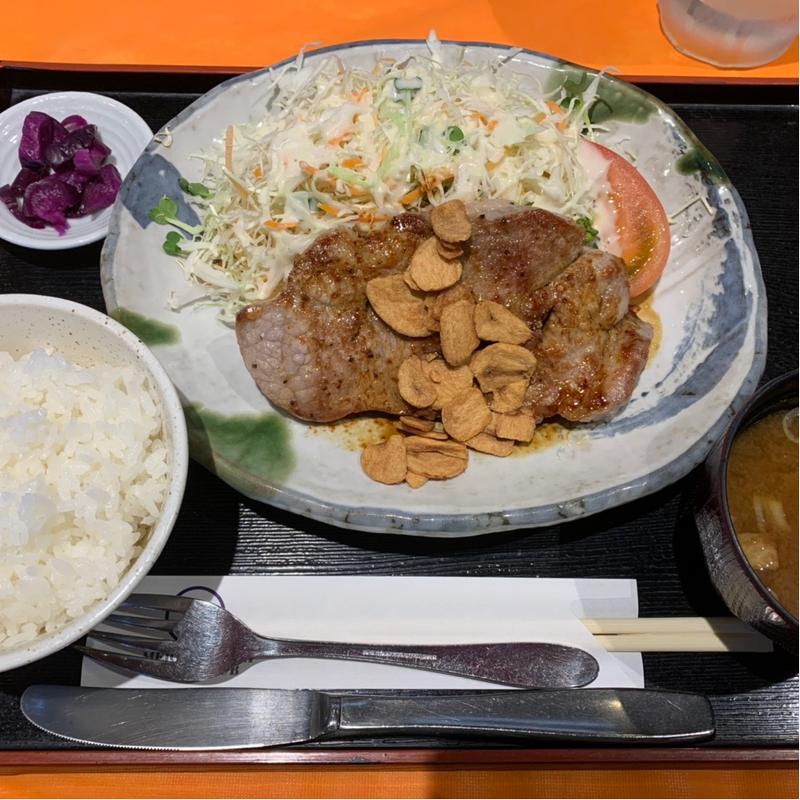 トンテキ定食(名岐国際ゴルフ倶楽部 )