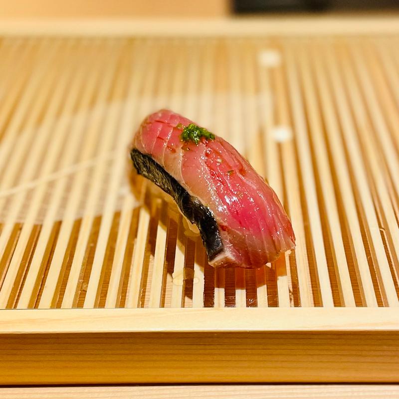 鮨✖️天冨良　昼会席(カツオ)(池袋　鮨よこ田)