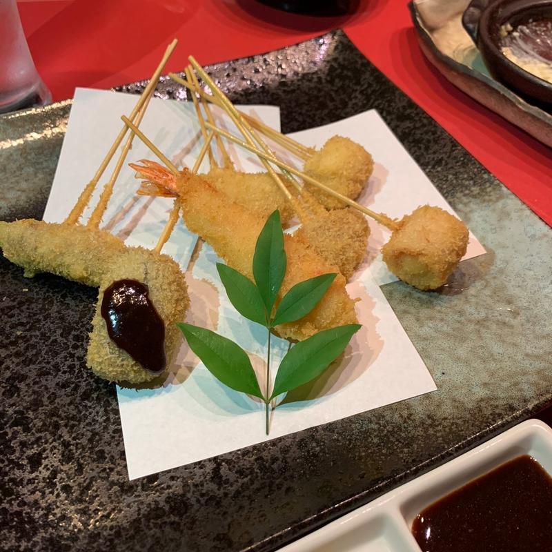 串カツ(美遊膳 くし屋敷 （びゆうぜん くしやしき）)