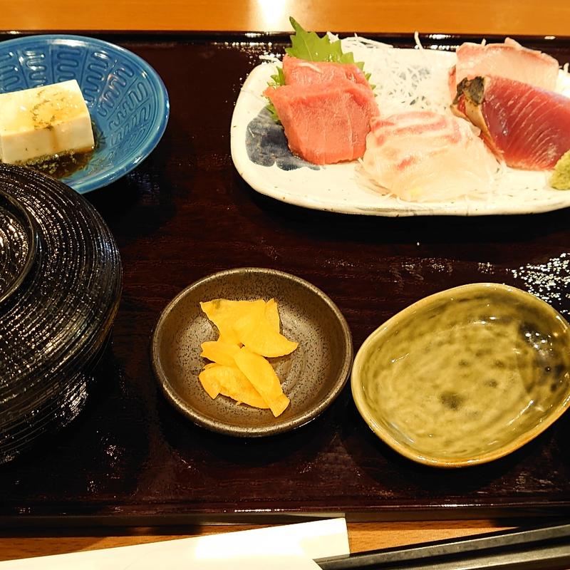お刺身定食(あをよこ ひなの家)