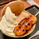 みたらしパフェ(甘党まえだ 天王寺ミオ店)