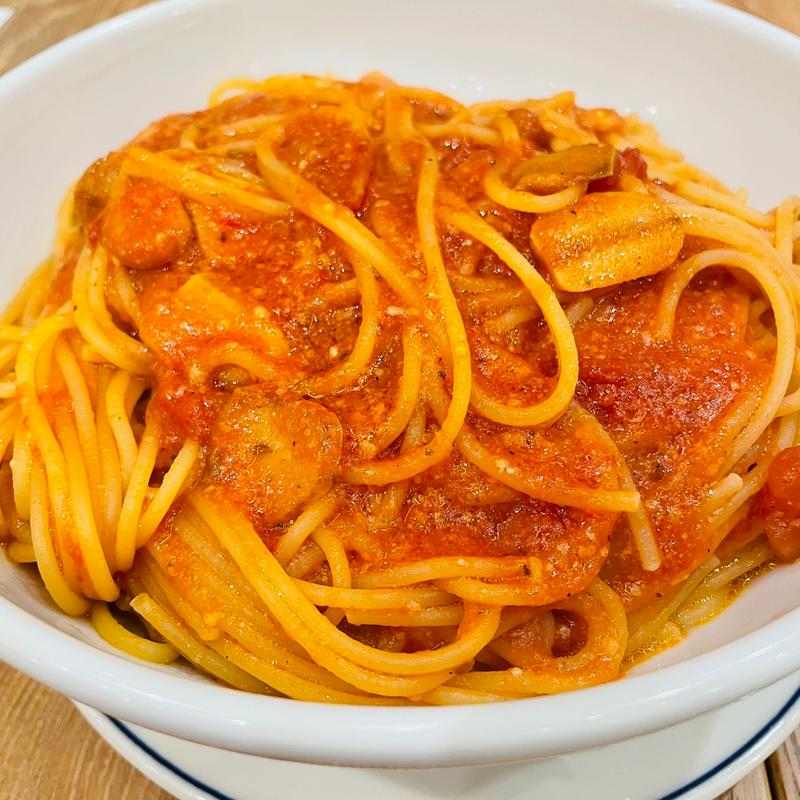トマトとニンニクにスパゲティ (カプリチョーザ御徒町吉池本店ビル店)