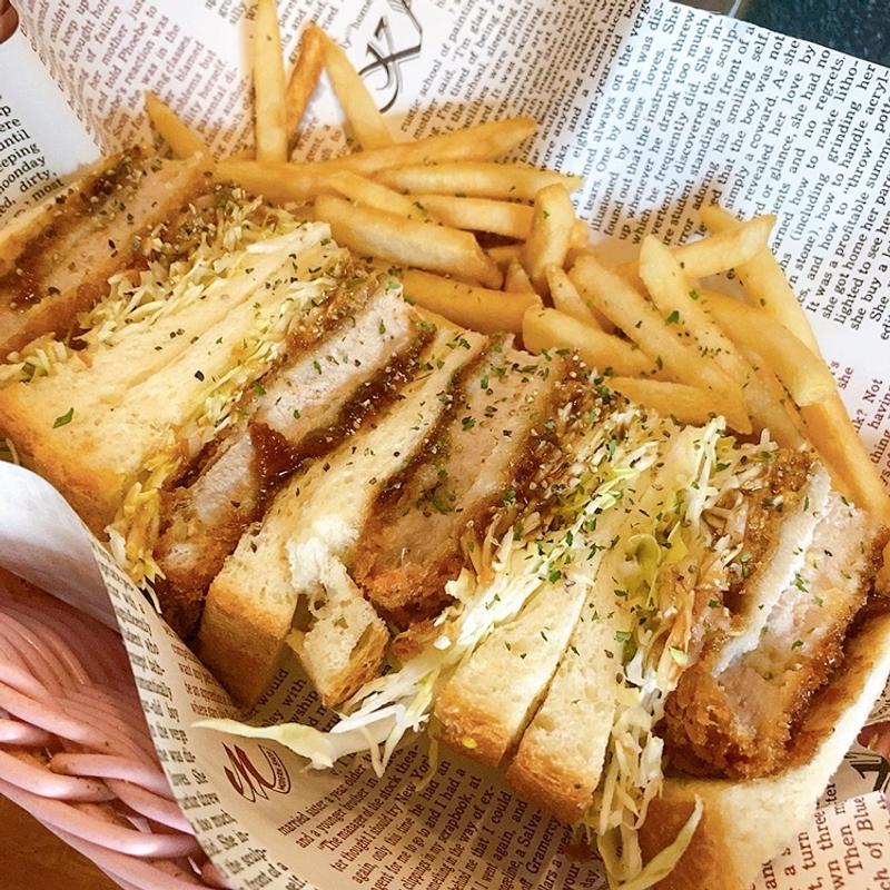 カツサンド（ドリンクセット）(銀山ベース)