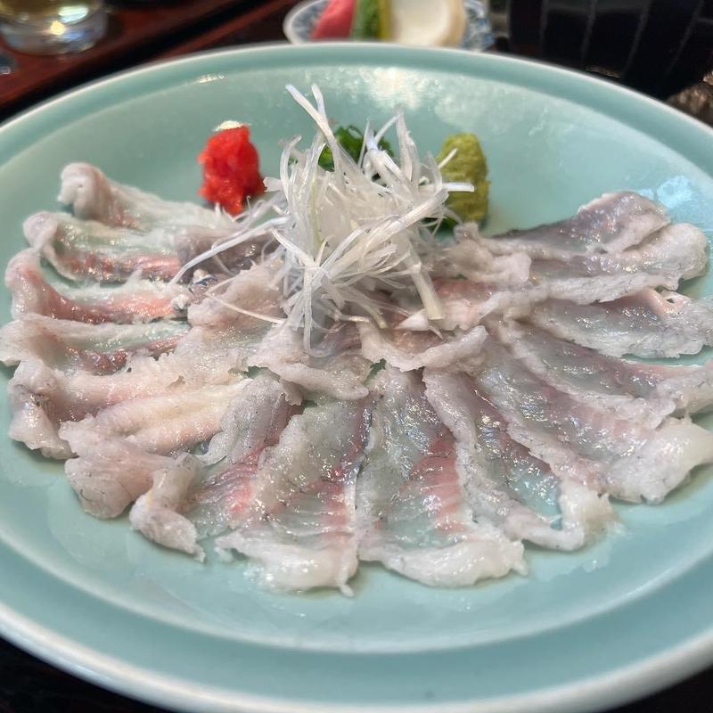 うなぎ刺身(銀座　にょろ助)