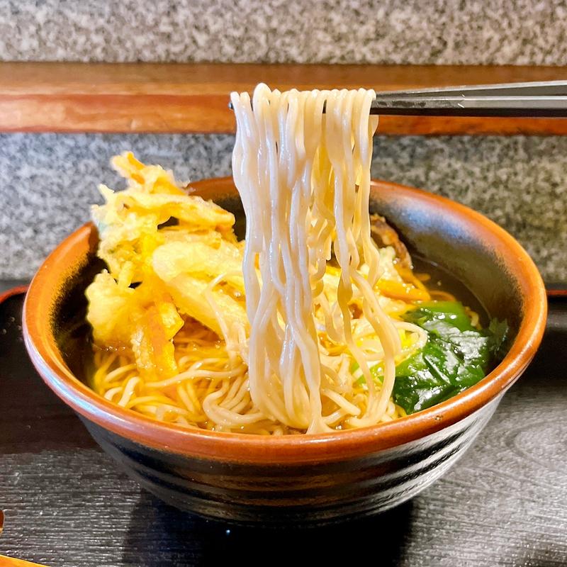 かき揚そば(うどん亭丈)