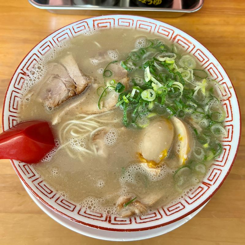 煮玉子ラーメン(七福亭 )