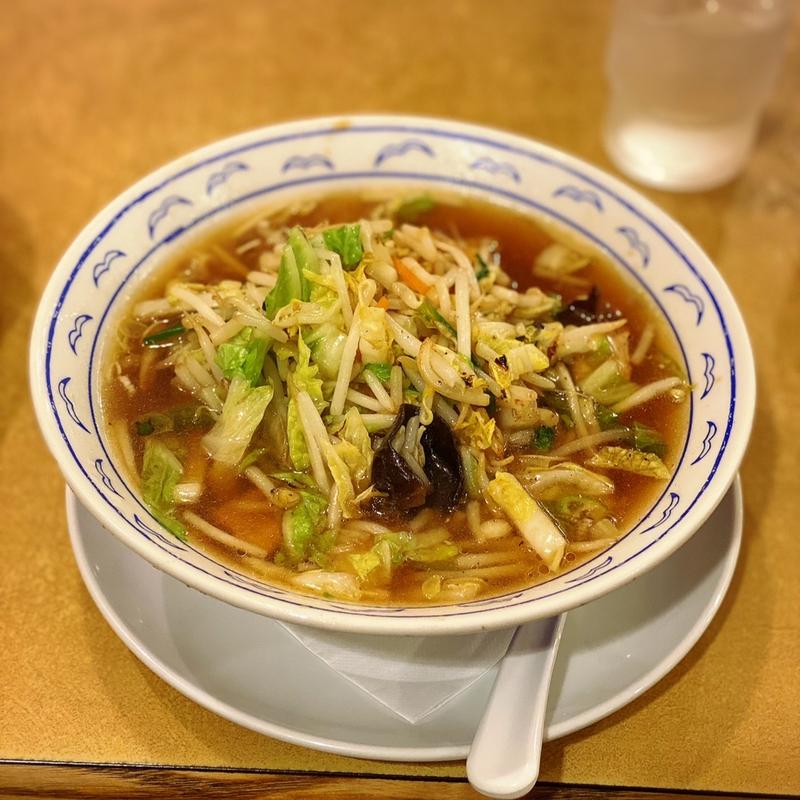 醤油たんめん(横濱一品香 保土ヶ谷店)