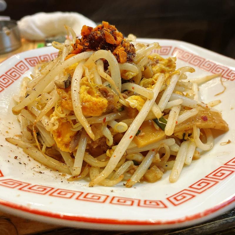 もやしメンマ炒め(大衆酒場 チャン栓チャン)