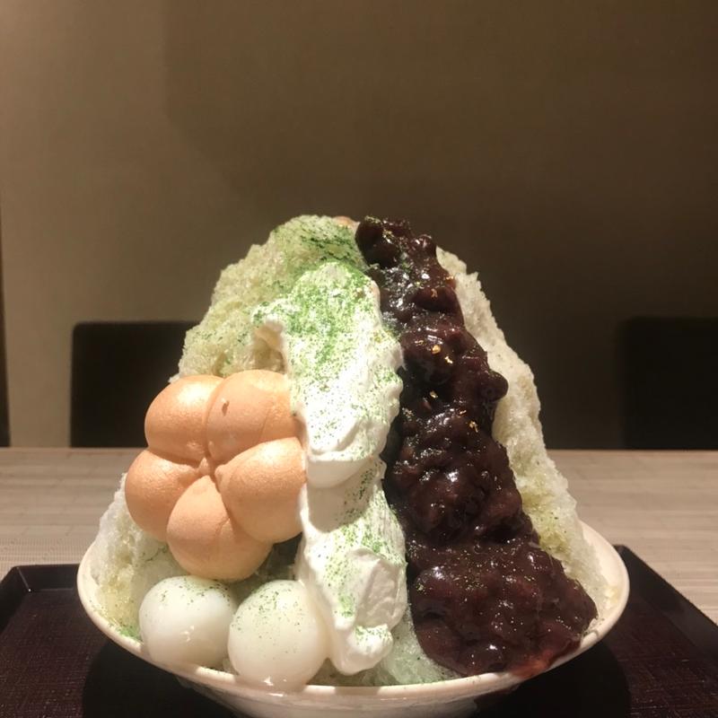 塩クリーム宇治金時(小梅 浦和総本店)