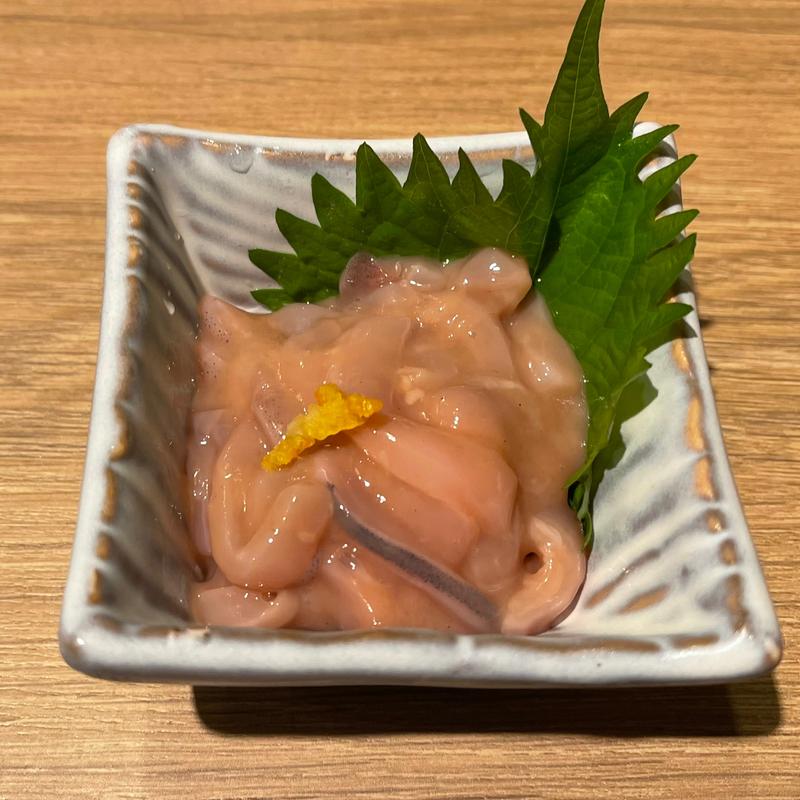 木桶仕込みの塩辛(串焼き　まるし　木場店)